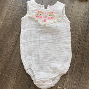 New with tags egg gauze romper size 12 mo
